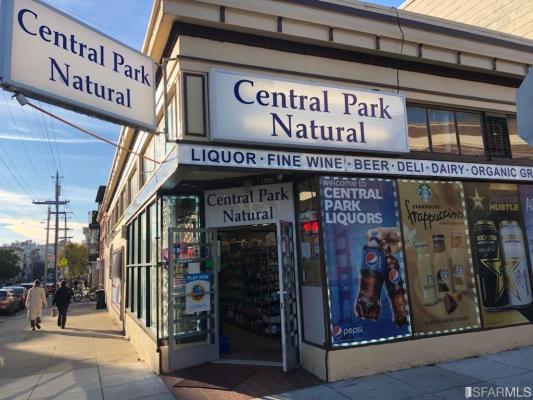 San Francisco Central Park Natural Store - Potential Deli Business For Sale