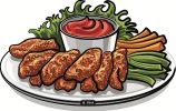 Chicken Wing Restaurant Franchise - Semi Absentee