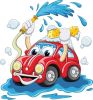 Full Car Wash - Highly Visible